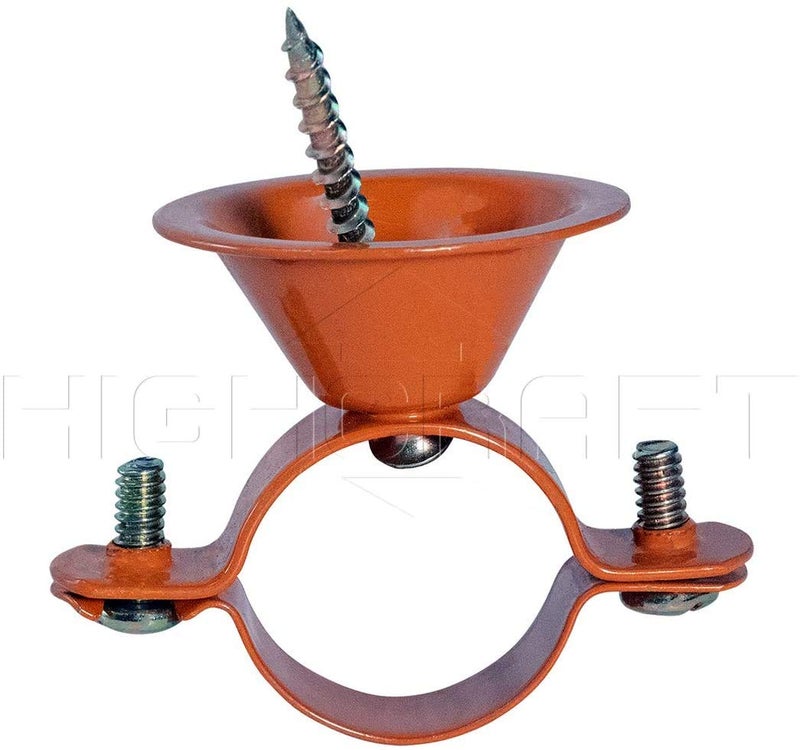 Highcraft ICF-DQ34-10 Bell Hanger; Copper Coated Steel; for 3/4'' Pipe (10PK) - Image 2
